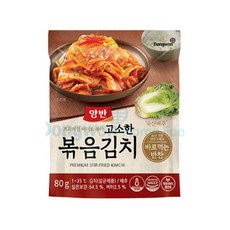 동원 양반 고소한 볶음김치, 80g, 1개