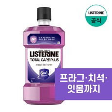 리스테린 토탈 케어 플러스 구강청결제, 1L, 1개