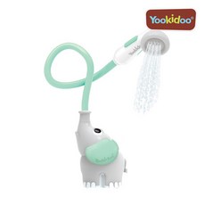 유키두 [유키두] 워터 뿜뿜 코끼리 샤워기 민트 40212, 단품없음, 1개