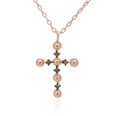 다이아십자가목걸이