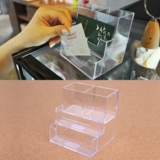 3단 명함꽂이 식당 대리운전 명함케이스 명함보관함 부동사명함