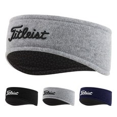 타이틀리스트 MERINO WOOL EARBAND 이어밴드 남녀공용, GRAY BLACK