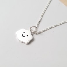 스마일실버목걸이