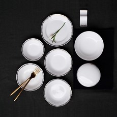 한국도자기 윙스 홈세트 구성품 낱개 그릇 식기 모음, 6요리볼