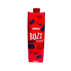 Dimes Mulberry & Raspberry Drink Turkiye 멀버리 & 라즈베리 드링크 주스, 1개, 1L