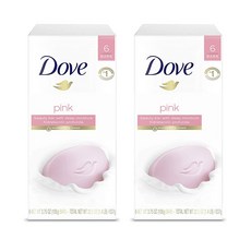 도브 뷰티 바 미국 핑크 모이스처라이징 크림 비누 3.75oz 106g 12개 Dove Beauty Bar For Softer Skin Pink More Moisturizing