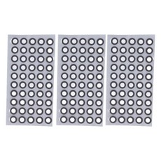 150Pcs 3D 스캐닝 기준점 마커 확산 반사 정확한 추적 스캐너 공급 ID 6mm OD 10mm 3 시트 점 스티커
