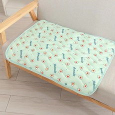 Starwayer 강아지 고양이 애견 여름 냉감 쿨 매트 패드, 녹색, 1개