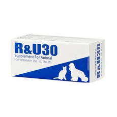 R&U 30 / 알앤유30 강아지 고양이 반려동물 영양제 피부질환 개선 보조제 면역강화, 1개