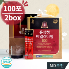 [200포]프리미엄 6년근 홍삼스틱 100포 [대용량 3개월분] premium gift, 1kg, 2개