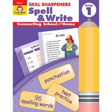 에반무어 Skill Sharpeners Spell & Write Grade 1, Evan-Moor Educational Publi...