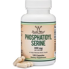더블우드 포스파티딜세린 300mg 캡슐, 120개입, 6개, 120개