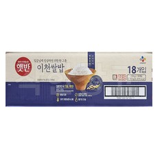 CJ제일제당 햇반 이천쌀밥 210g x18개입, 18개