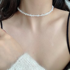 티파니진주목걸이