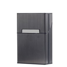 메탈 담배 케이스 일반형 / 슬림형 7종, 1개, 일반)메탈블랙