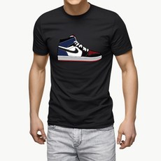 투준플레이 농구화_BLACKBLUE 남여공용 프린트 레터링 반팔 티셔츠 커플티 단체티 3color