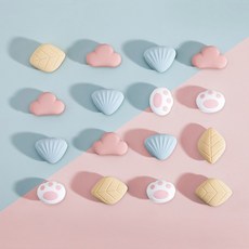 구디푸디 실리콘 이불 고정 핀 클립 4P set, 구름