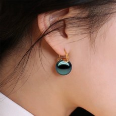 담수흑진주귀걸이