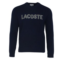 라코스테 LACOSTE 남성 울 블랜드 니트 티셔츠 AH8547-10-166