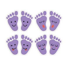 발자국스티커
