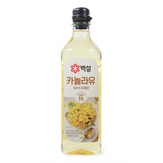 백설 카놀라유, 900ml, 1개