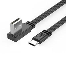 USB 수C타입 수 충전 및 데이터 케이블 직선형 상하 좌우 각도 90 10CM100CM, 01 10CM, 10 N