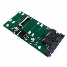 이지넷유비쿼터스 mSATA to SATA 변환 어댑터 (1MSATA1S), 옵션없음, 옵션없음
