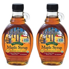 쿰즈패밀리팜즈 그레이드A 메이플시럽, 2개, 236ml