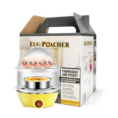 다기능 계란 밀렵기 350W 보일러 자동 전원 끄기 가정용 찐 커스터드 데운 기계 110V 220V, Yellow Double layer, 미국