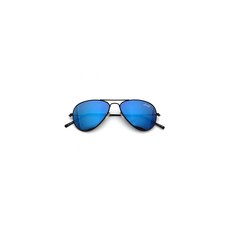 일레스테바 선글라스 LOU REED X AVIATOR MATTE BLACK - BLUE MIRROR ILLESTEVA