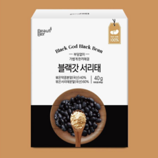 뷰티버 [뷰티버] 한끼대용 쉐이크 블랙갓 내몸엔서리태, 1박스
