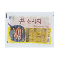 [퀴클리몰] 소디프 콘맛 소시지 1kg, 1개