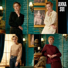 [런칭가99000원][안나수이(ANNA SUI)] 로즈 트렐리스 블라우스 1종 - 안나수이재팬