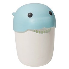 쁘띠누베 물개 바가지 샤워컵, 1세트, 블루