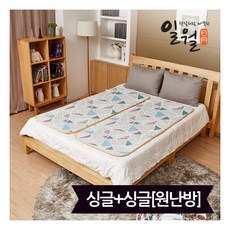 일월듀얼하트워셔블전기매트