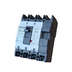 상도 산업용 배선차단기 SBE-104 4P100A 14KA NFB, 1개