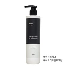 [빠우헤어클리닉] 데미지 리페어 헤어트리트먼트 크림 300ml, 1개