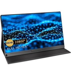  모바일 모니터 EVICIV 모바일 디스플레이 15.6 인치 게임 모니터 IPS 액정 패널 얇은 경량 USB Type-C표준 HDMI 스탠드 커버 PS4XBOXSwitchPCMac 등 대응 EVC-1506, 자세한 내용은 참조 