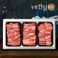 푸른들 바로배송한마음팜 농협안심한우 찜갈비 선물세트 1호2.4kg 상품 이미지
