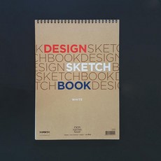art square 삼원특수지 아트스퀘어디자인스케치북200g 백색 좁은쪽철, 20매, A4