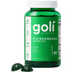 Goli Nutrition 골리 슈퍼그린 구미 60개입 Supergreens gummies, 60개입 1통, 1개, 60정