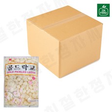 [31마켓] 이엔푸드 골드락교 (2S-1) 2.4kg x 6개 1박스, 2400g