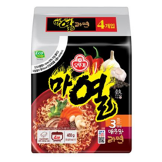 오뚜기 마열라면 120g, 8개