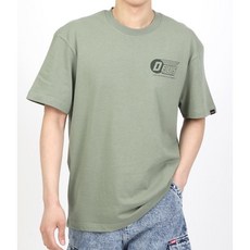 [공식정품] 데우스 엑스마키나 티셔츠 스트레인저티 반팔티 오일그린 DMP241311A-OGR