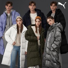 [PUMA] 22FW 푸마스포츠 유니 리사이클 롱패딩 벤치코트 6컬러