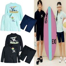 나이키키즈 헐리키즈 UPF 래쉬가드셋업 수영복세트 (105-170) H242ST128P 플레이키즈CH