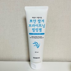 시드물 쌀겨 브라이트닝 필링젤 120ml 1+1 필링 각질 관리