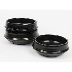 주방짱 직화 뚝배기 가정용 업소용 계란찜 찌개냄비, 1개, 경산바이오 오모가리 3호