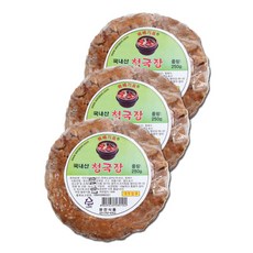 완전식품 뚝배기표 국내산 청국장 250g x 3개