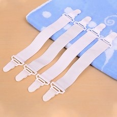 침대 커버 고정 밴드 클립 4P 세트, 단일상품